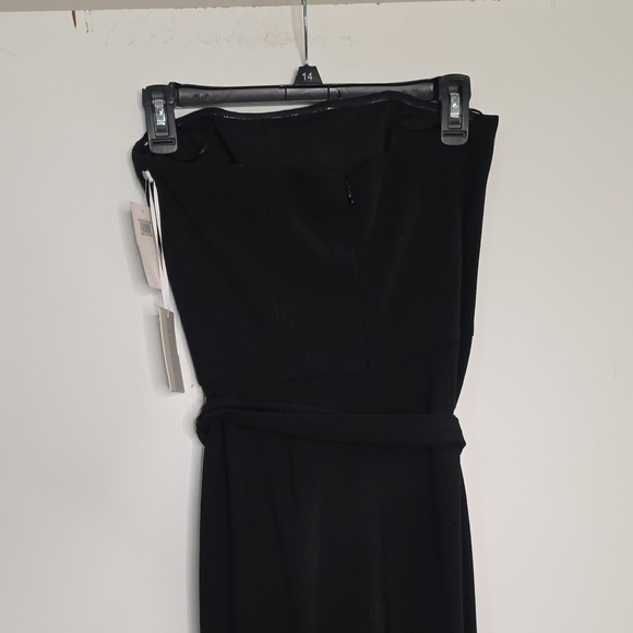 1. State Black Strapless Jumpsuit - Picture 7 of 8